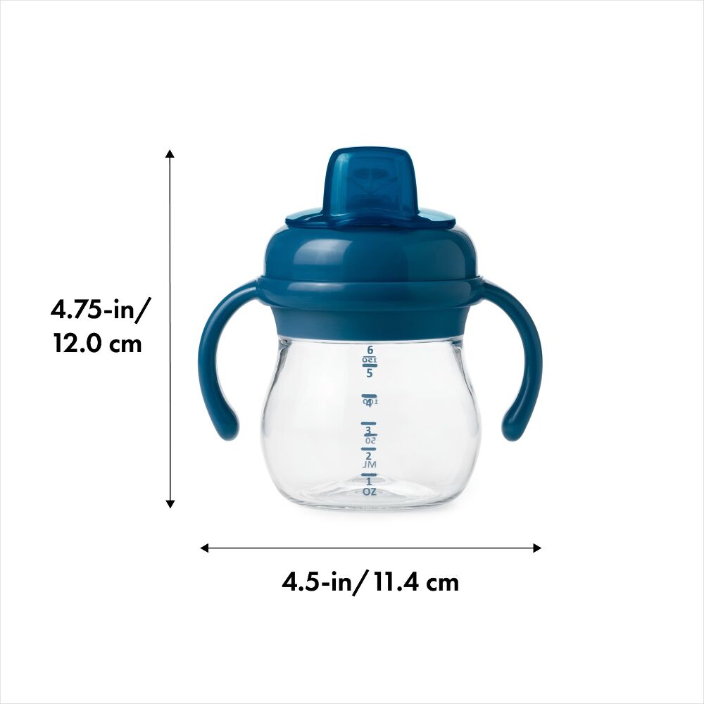 Transitions 6 Oz Soft Spout Sippy Cup with Removable Handles N5