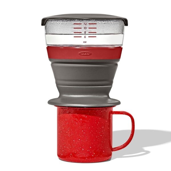 Outdoor Collapsible Pour-Over With Storage Case C2