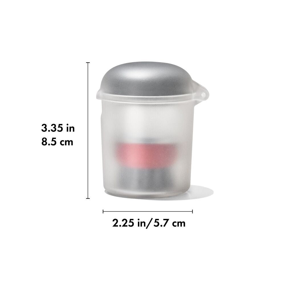 Outdoor Soap Dispensing Dish Brush with Storage Case I7