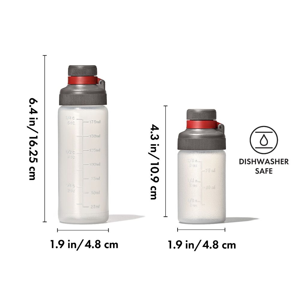 Outdoor 7-Piece Spice Shaker & Squeeze Bottle Set S6