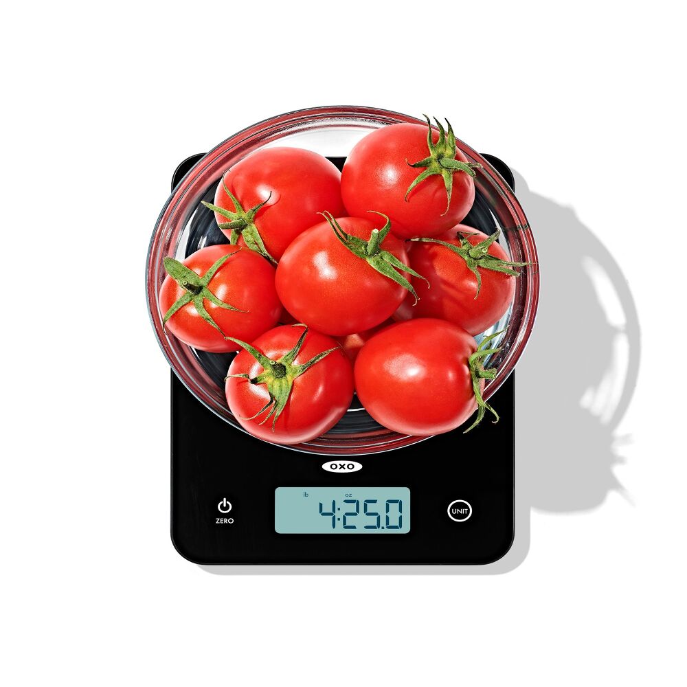 OXO Good Grips 22 lb Everyday Glass Food Scale X4