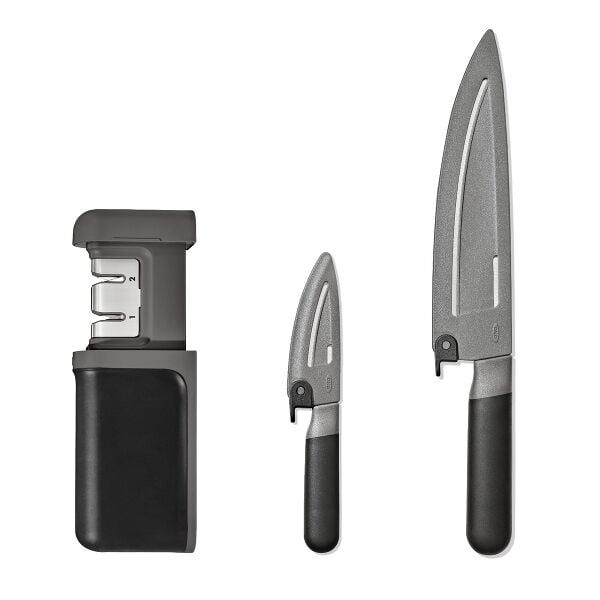 3-Piece Knife & Sharpener Set U7