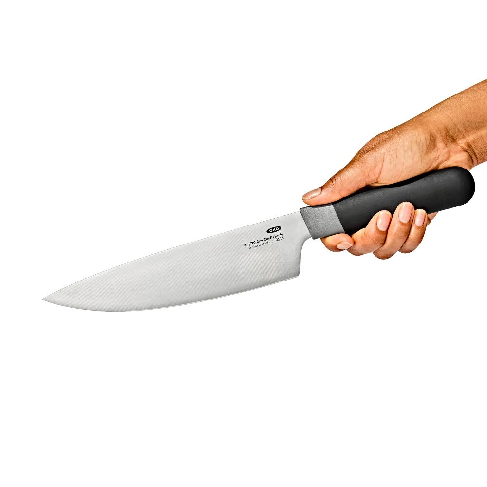 8 in Chefs Knife with Locking Sheath E4