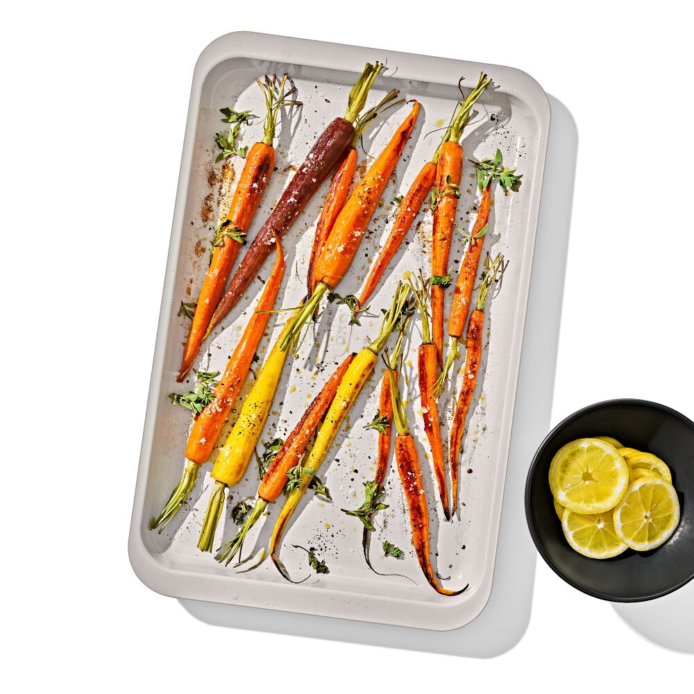 Non-Stick Pro Ceramic Coated Metal Bakeware Half Sheet Pan T6