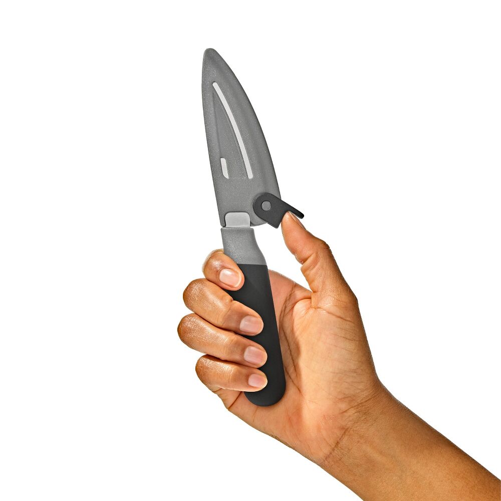 3.5 in Paring Knife with Locking Sheath L6