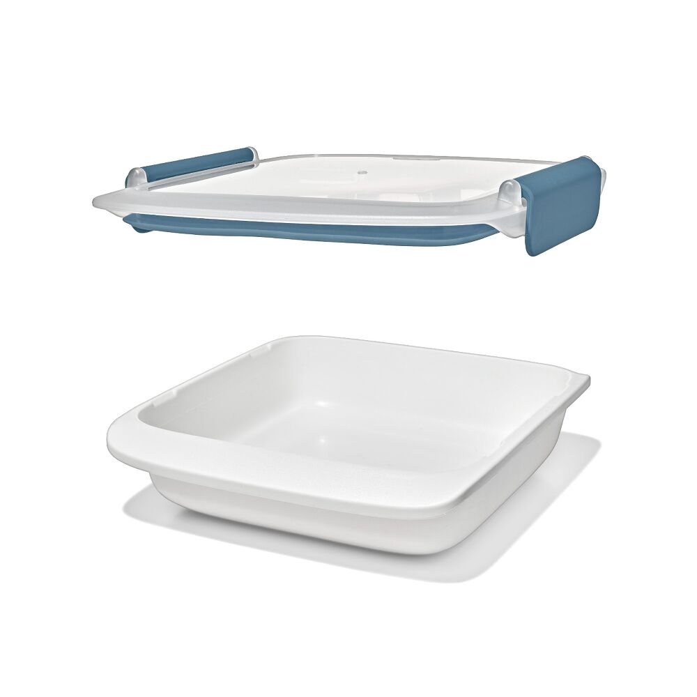 Prep & Go Slim Container with Removable Divider - 1.8 Cups/0.4 L S6
