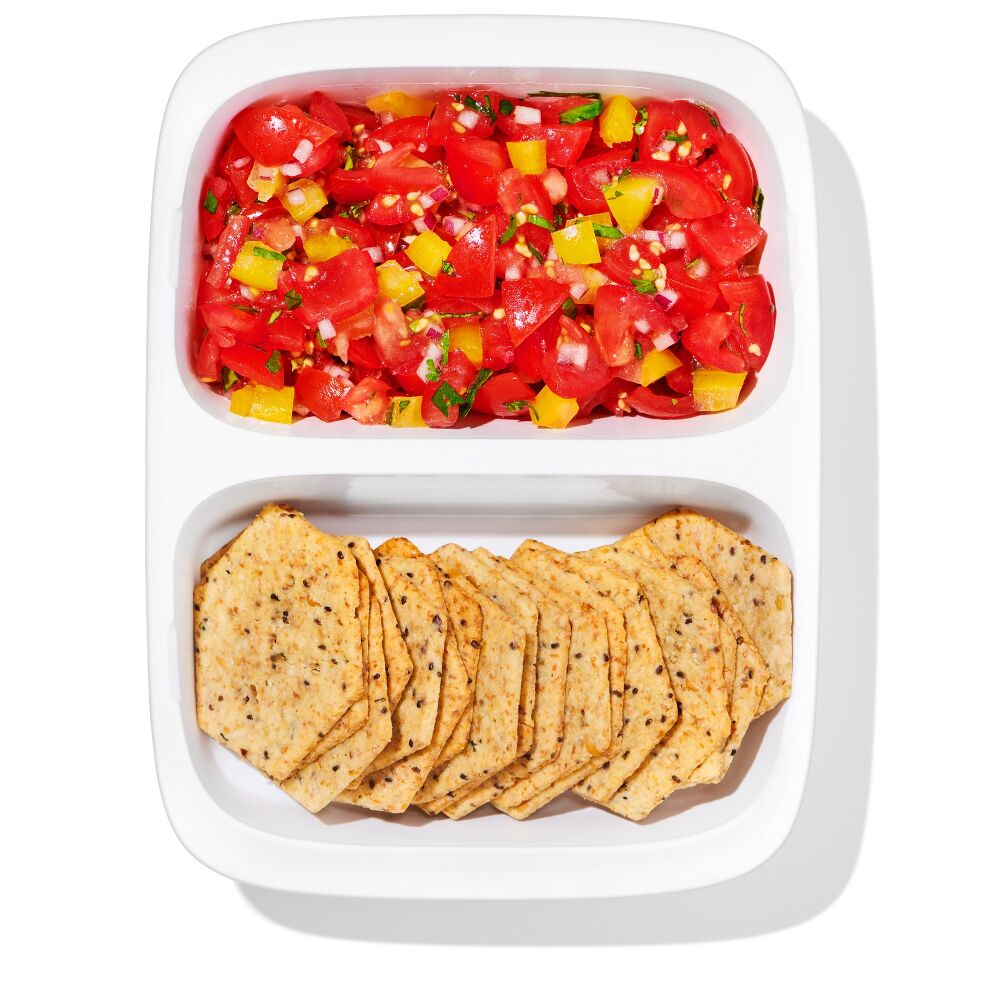 Prep & Go 2-Cup Divided Container D3