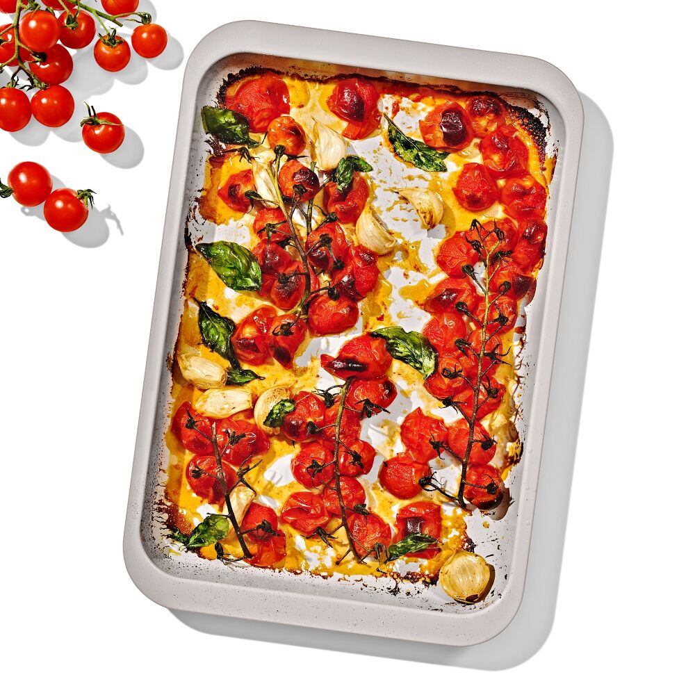 Non-Stick Pro Ceramic Coated Metal Bakeware Quarter Sheet Pan K2