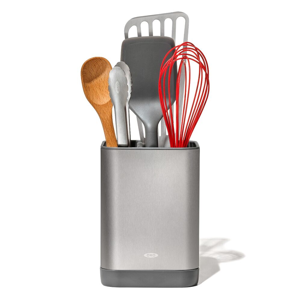 Adjustable Stainless Steel Utensil Holder - Small D5