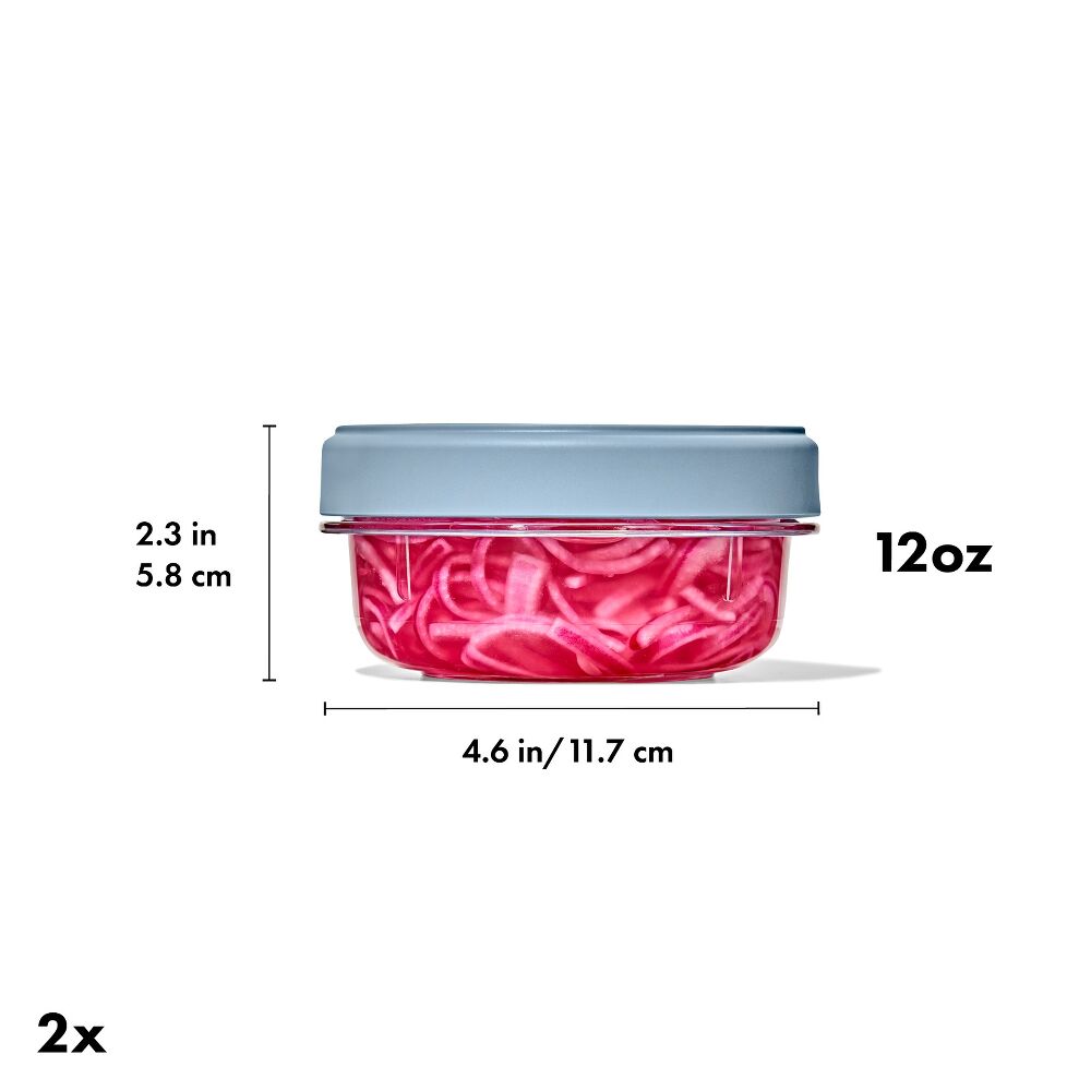 Twist & Stack Container (12 oz) – 2-Pack E3