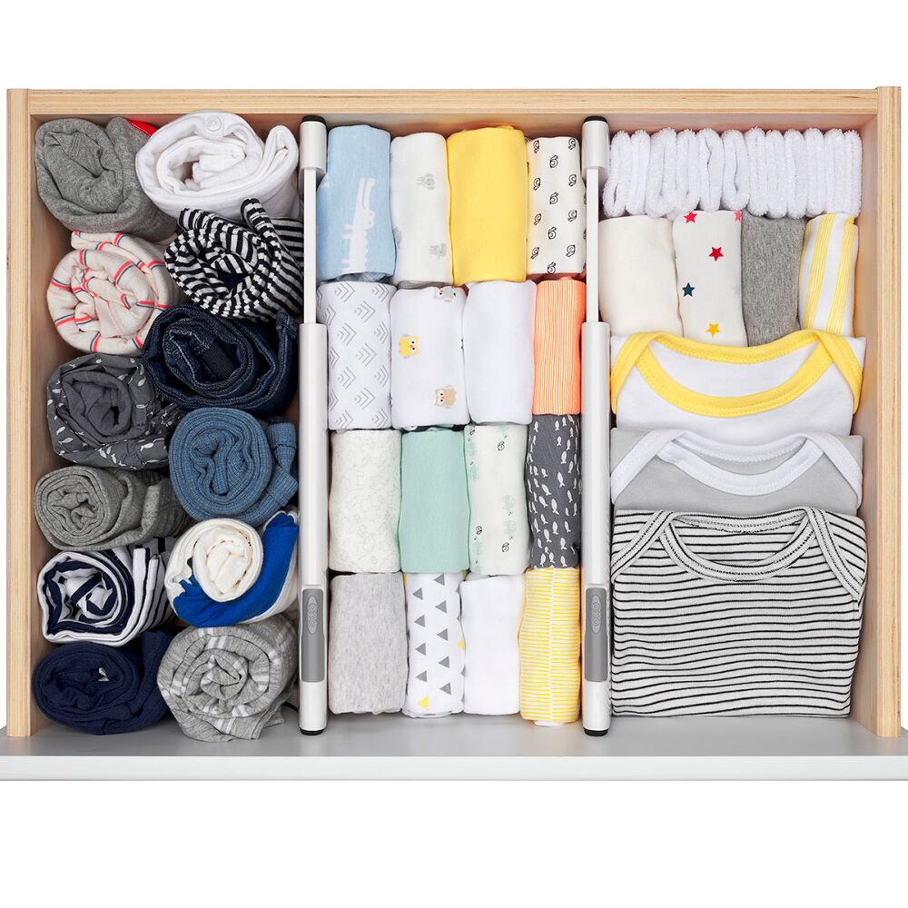 OXO TOT Expandable Dresser Drawer Divider - 4 Pack E9
