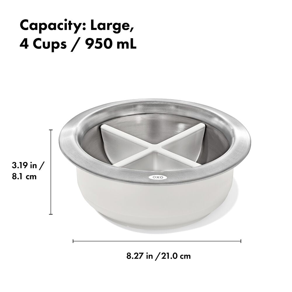 OXO Pet Easy-Clean Slow Feeder - Medium, 2 Cups/489 mL S6