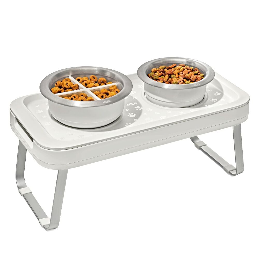 OXO Pet Adjustable Elevated Feeder P3