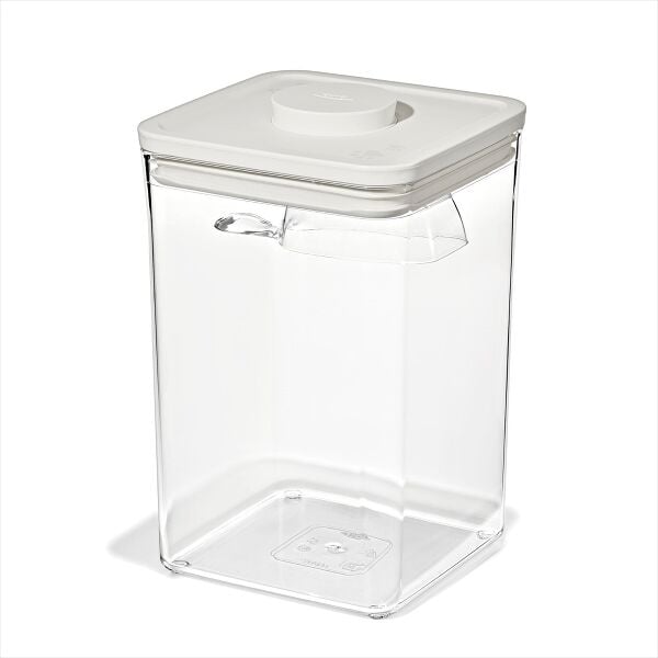 OXO Pet POP Container with Scoop — Big Square Medium — 4.4 Qt/4.2 L M6