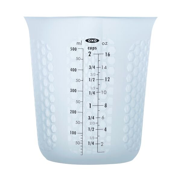 2 Cup Squeeze & Pour Silicone Measuring Cup R9