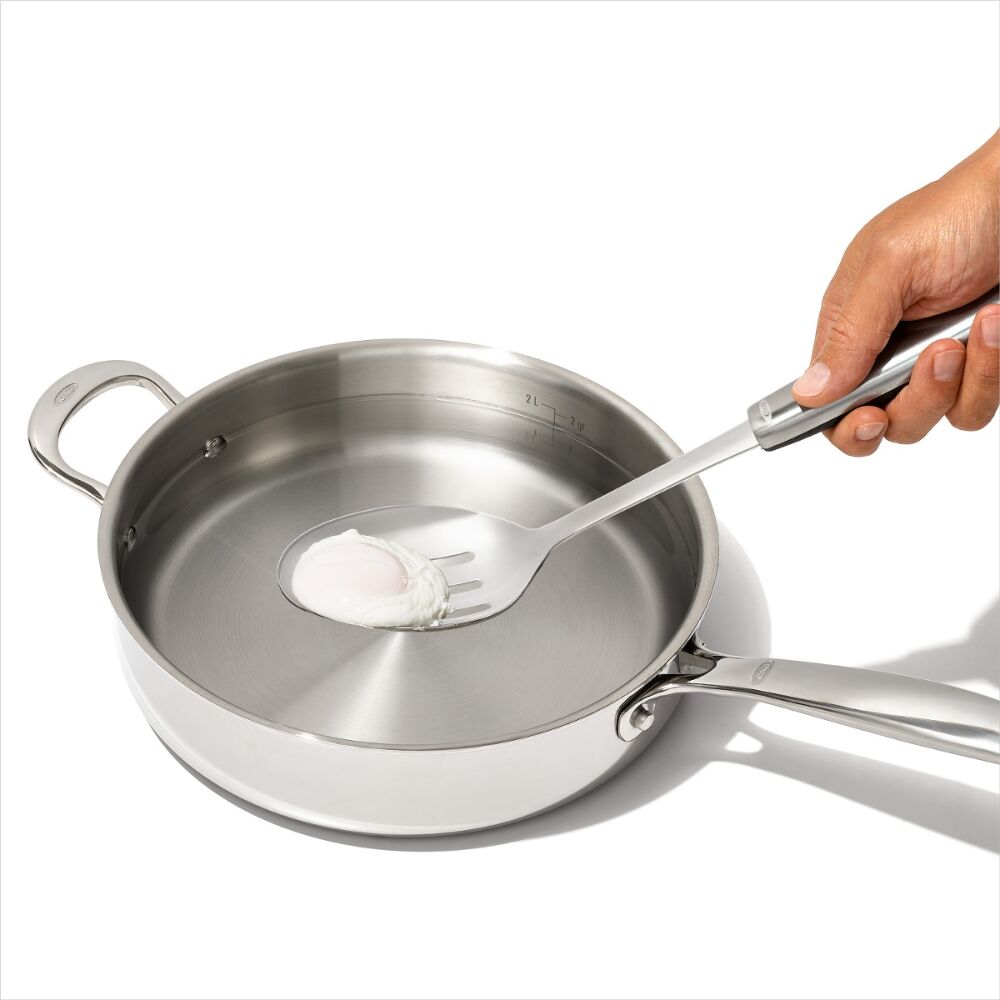 OXO Steel Slotted Cooking Spoon K0