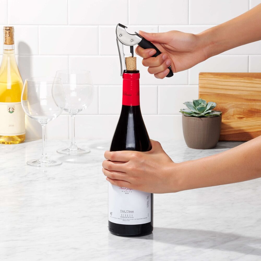 OXO Steel Double Lever Waiter's Corkscrew Y3
