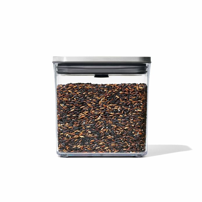 POP Container - Rectangle Short (1.7 Qt/1.6 L) - Matte Black W7