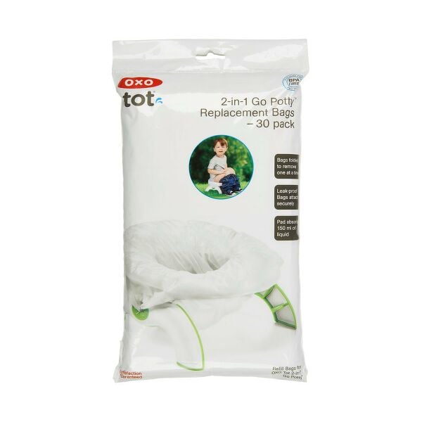 2-in-1 Go Potty™ Refill Bags - 30 Pack W9