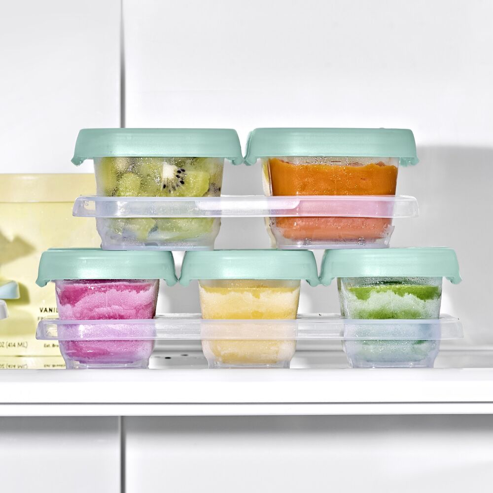 12-Piece Baby Blocks Food Storage Container Set - Opal C8