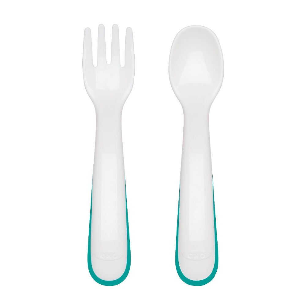 On-the-Go Plastic Fork and Spoon Set with Travel Case Z8