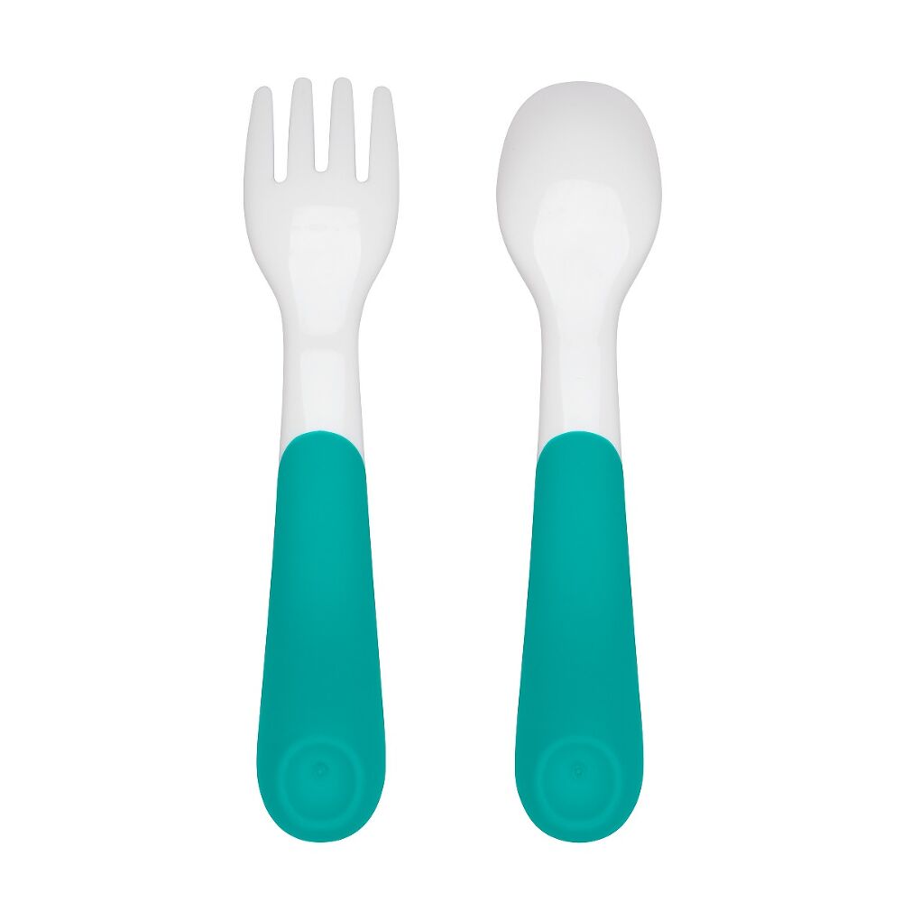 On-the-Go Plastic Fork and Spoon Set with Travel Case Z8