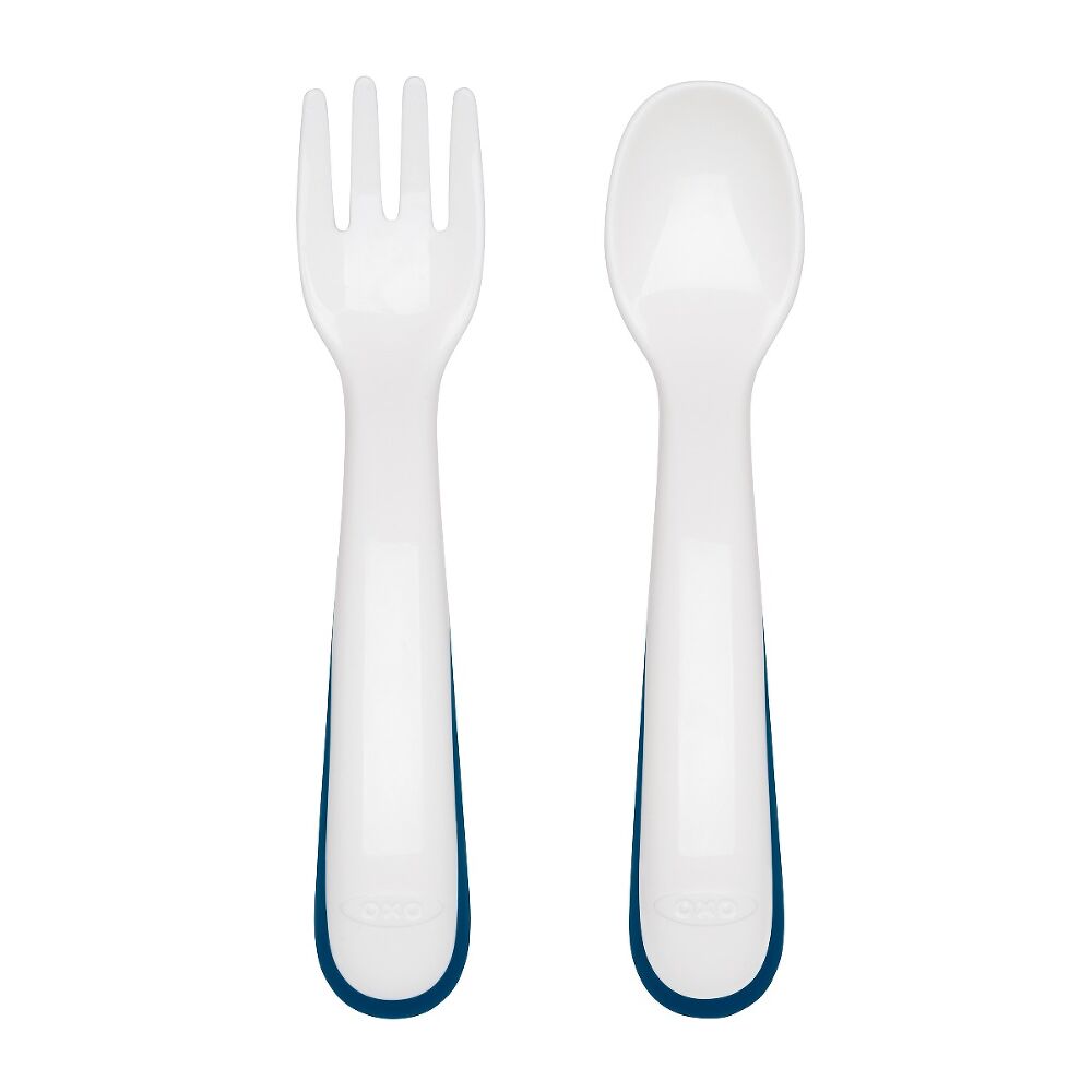 On-the-Go Plastic Fork and Spoon Set with Travel Case K6