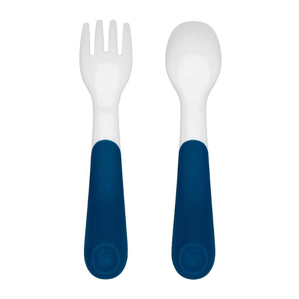On-the-Go Plastic Fork and Spoon Set with Travel Case K6