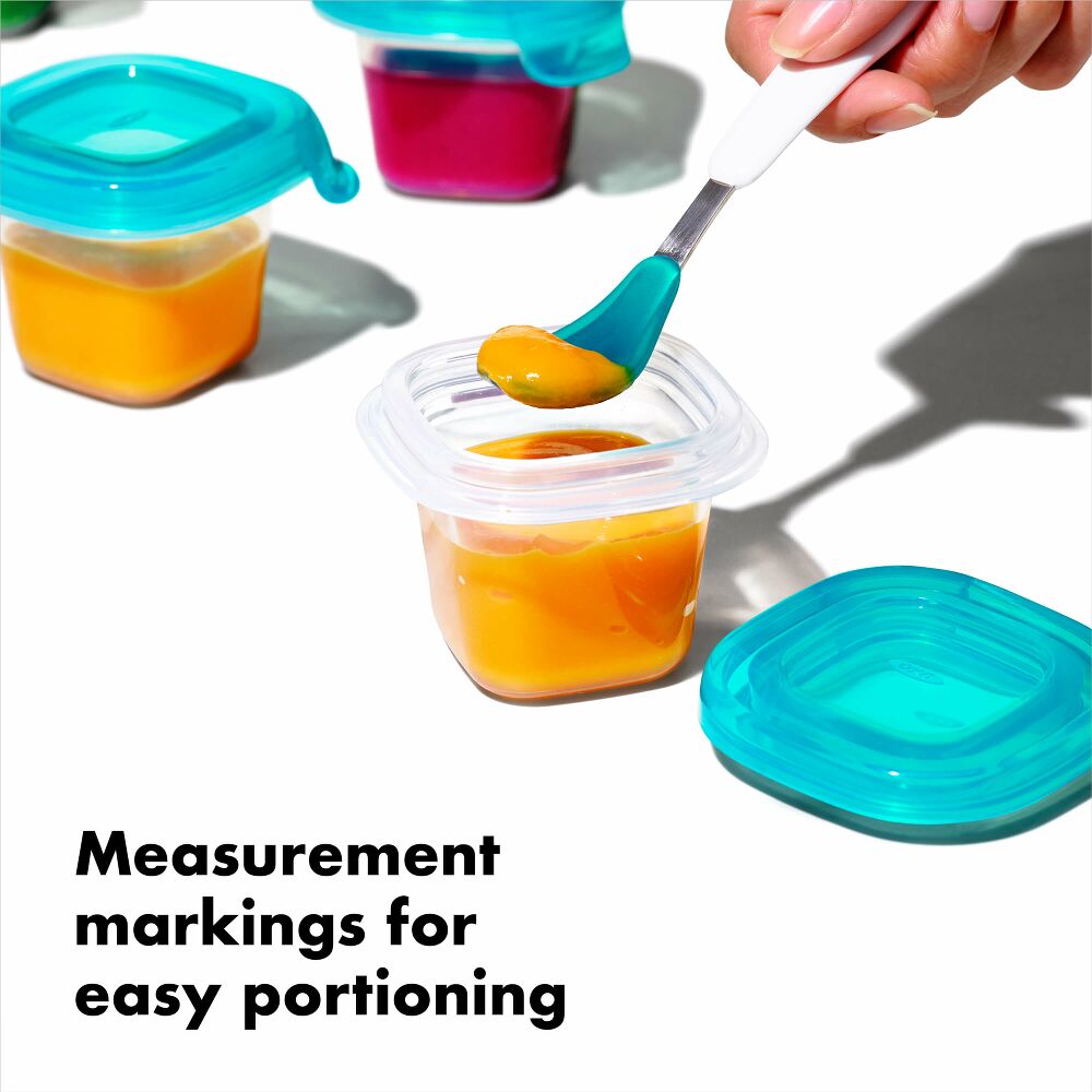 2 oz Baby Blocks™ Silicone Freezer Storage Containers H8