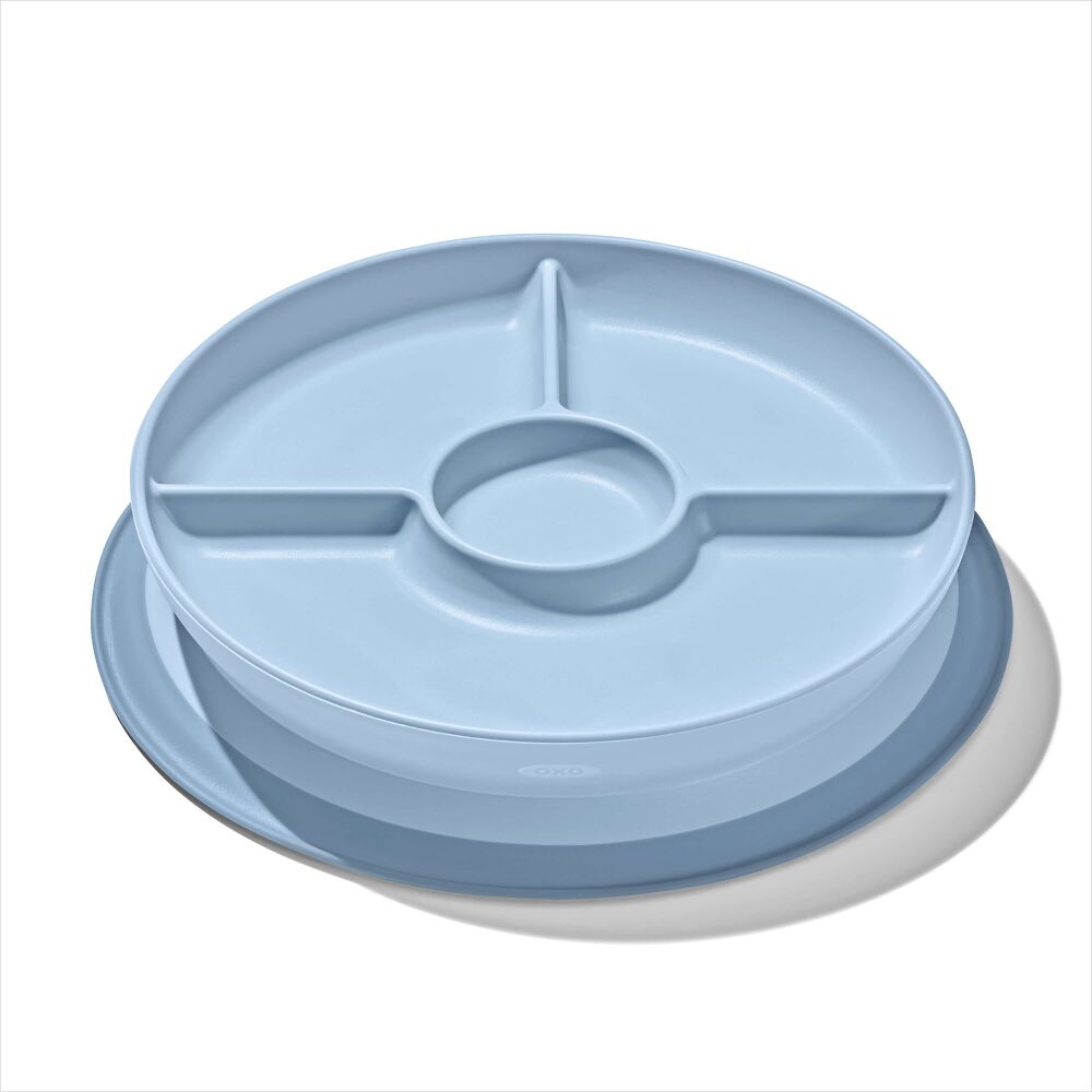 Stick & Stay Suction Divided Plate I0
