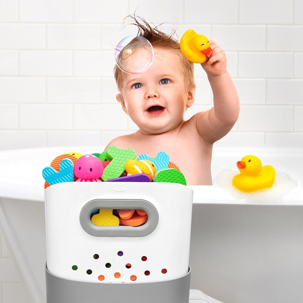 Stand Up Bath Toy Bin H2