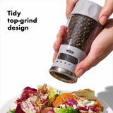 Contoured Mess-Free Pepper Grinder K7