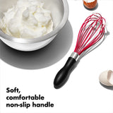 2 Pc Silicone Whisk Set O9