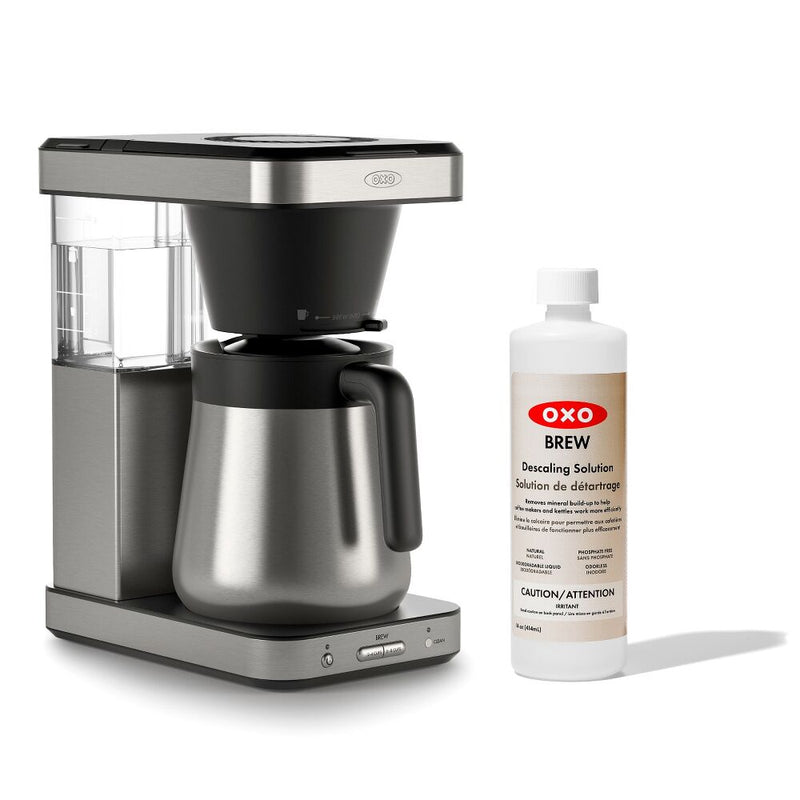 8-Cup Coffee Maker & Descaling Solution Bundle F3