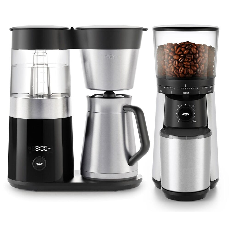 9-Cup Coffee Maker & Conical Burr Coffee Grinder Bundle I9