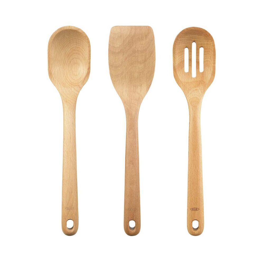 3 Piece Wooden Utensil Set G8