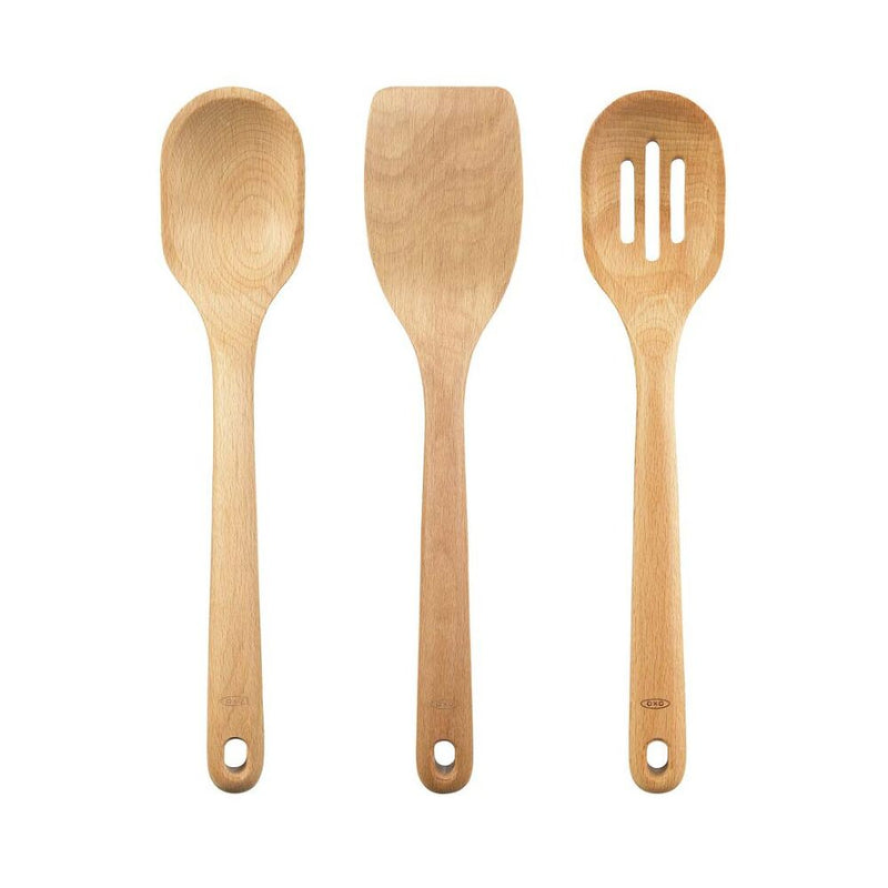 3 Piece Wooden Utensil Set G8