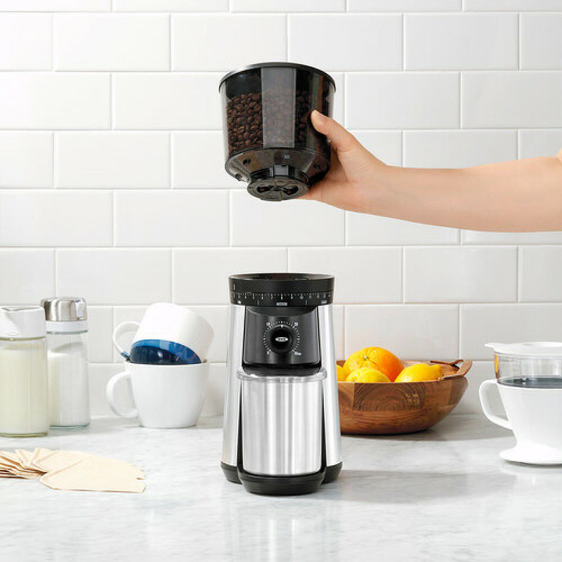 Replacement Hopper with Lid for Conical Burr Coffee Grinder K3
