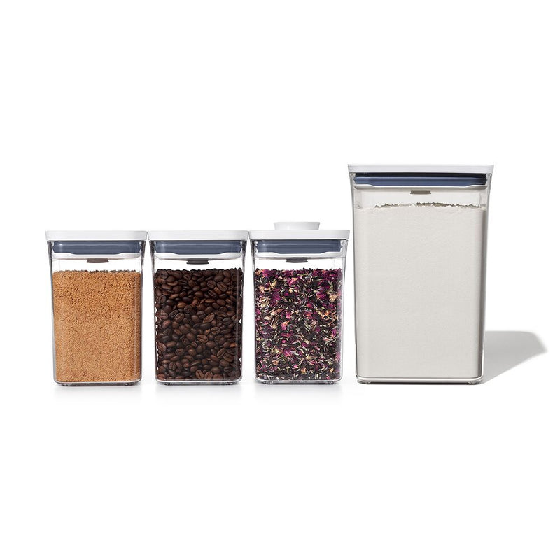 POP Container - Big Square Medium (4.4 Qt.) & 3-Piece POP Container Value Set Bundle S9