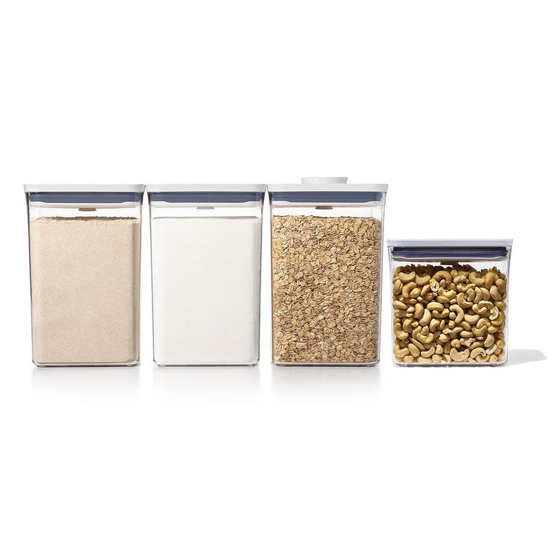 POP Container - Rectangle Short (1.7 Qt.) & 6-Piece POP Container Set Bundle L7