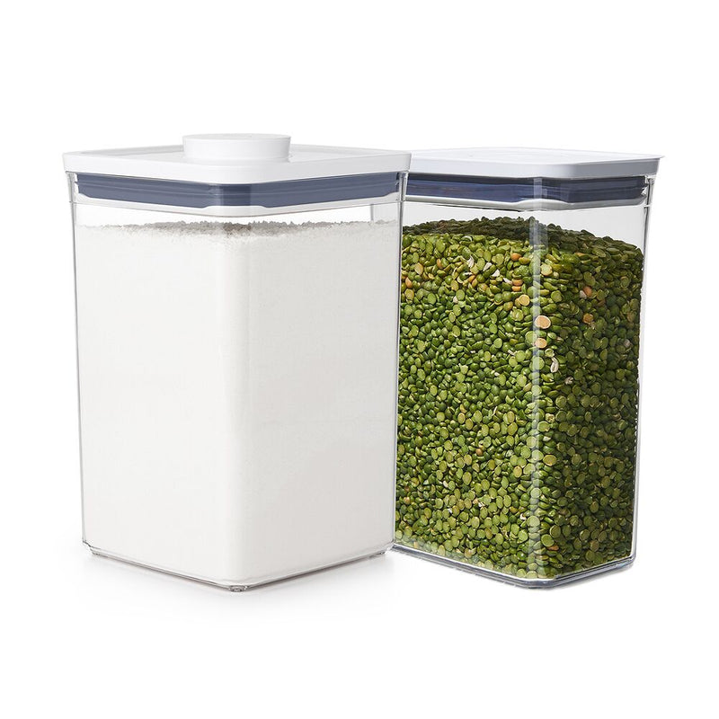 POP Container - Rectangle Medium (2.7 Qt.) & POP Container - Big Square Medium (4.4 Qt.) Bundle K4