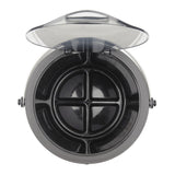 Steel Ice Bucket & Tong Set K6