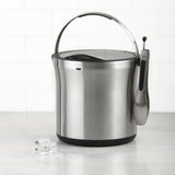 Steel Ice Bucket & Tong Set K6
