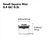 POP Container - Small Square Mini (0.4 Qt.) F0