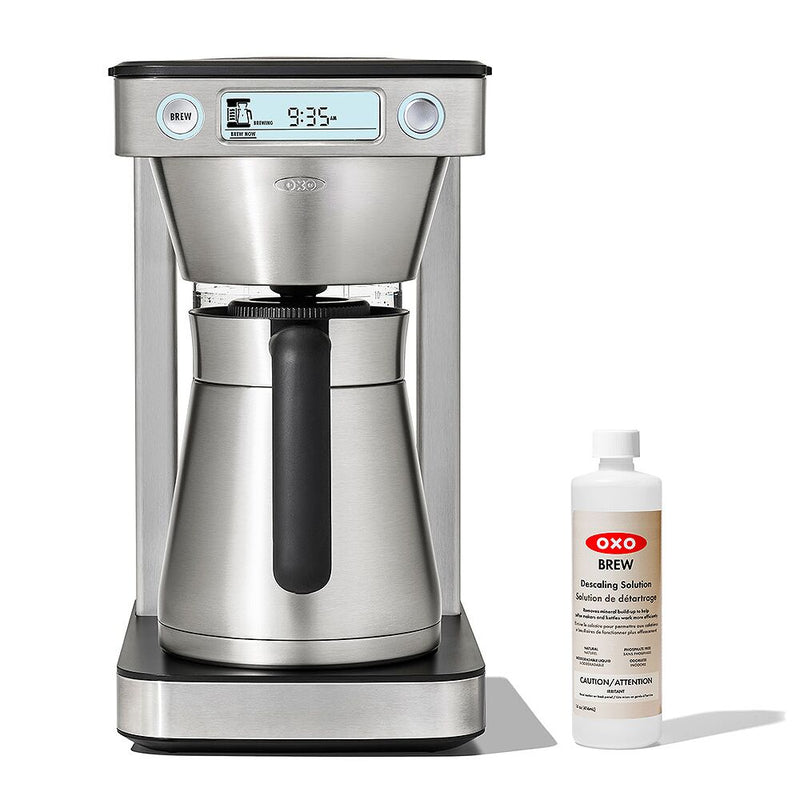 12-Cup Coffee Maker with Podless Single-Serve Function & Descaling Solution Bundle A3