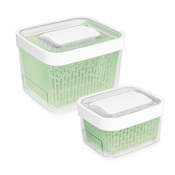 GreenSaver Produce Keeper (1.6 Qt) & GreenSaver Produce Keeper (4.3 Qt) Bundle P9