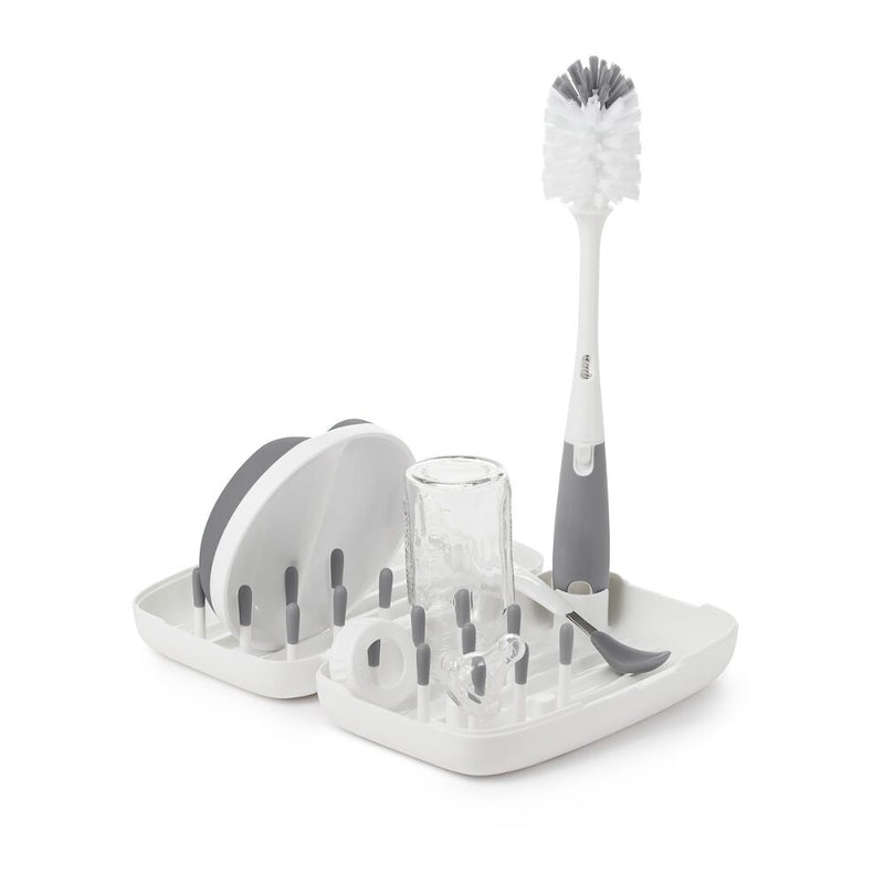 On-the-Go Drying Rack with Bottle Brush P0