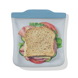 Silicone Reusable Bag  Sandwich (28 oz) - Ocean Blue U5