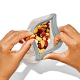 Silicone Reusable Bag  Stand-Up Snack (12 oz) - Fog F7