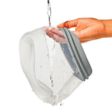 Silicone Reusable Bag  Stand-Up Snack (12 oz) - Fog F7